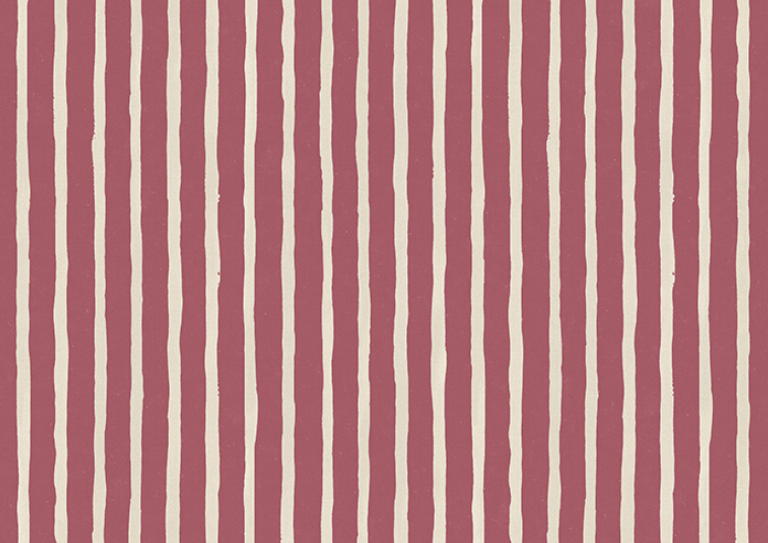 Vintage Stripe, Bowler Red - Made to Measure Curtains - Image 9